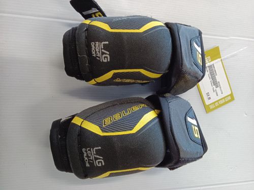 Vist Large View of Product Image Which is Used Bauer Youth Elbow Pads LG