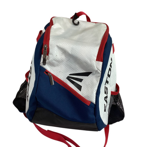 Used Easton BACKPACK BB/SB Player Backpack White 11717-S000086997 Vist Large View of Product Image Which is Used Easton BACKPACK BB/SB Player Backpack White