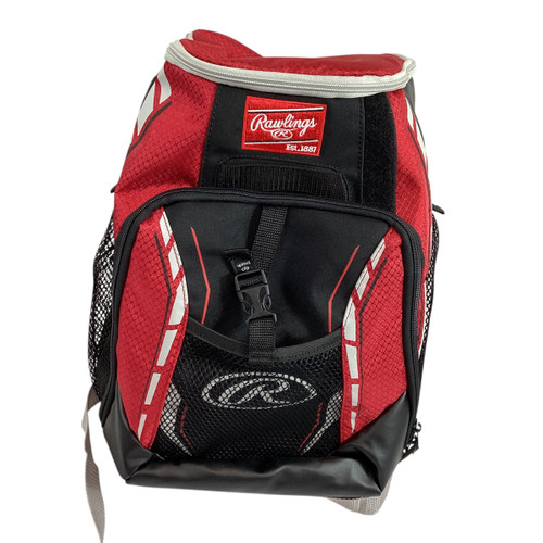 Vist Large View of Product Image Which is Used Rawlings BACKPACK BB/SB Player Backpack Red