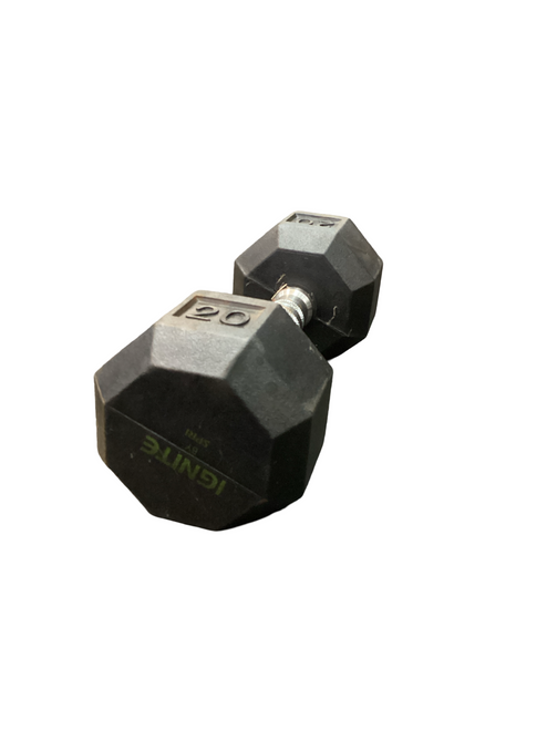 Vist Large View of Product Image Which is Used Hex Dumbbell (Each) 20 lb
