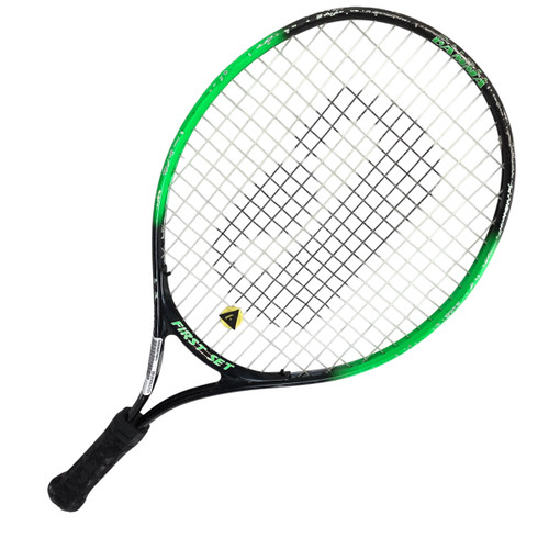 Vist Large View of Product Image Which is Used Gamma Sports FIRST SET Junior Tennis Racquet Green 21"