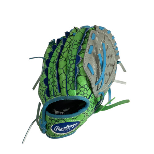 Vist Large View of Product Image Which is Used Rawlings PLAYERS SERIES BB/SB Glove T-ball Green 9"
