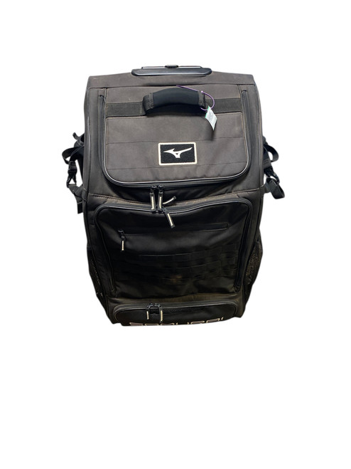 Vist Large View of Product Image Which is Used Mizuno MIZUNO WHEELED BLACK BAG BB/SB Team Wheeled Bag Black