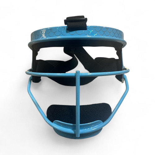 Vist Large View of Product Image Which is Used RIP-IT INFIELDER MASK Field Equipment Carolina Blue