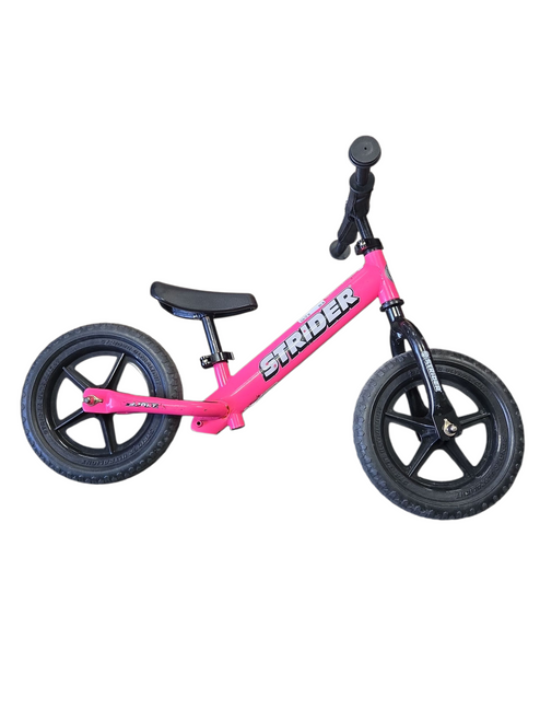 Vist Large View of Product Image Which is Used STRIDER BIKE Balance Bike Girls Pink 12"