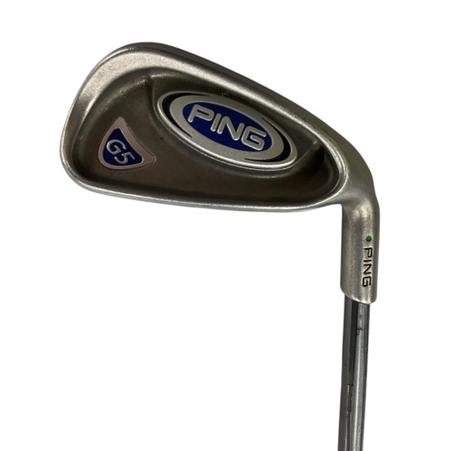 Vist Large View of Product Image Which is Used Ping G5 GREEN DOT Mens Individual Iron RH 6 Iron