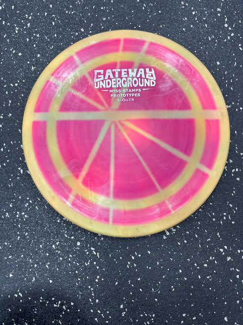 Vist Large View of Product Image Which is Used Gateway WARRIOR Disc Golf Mid Range Yellow