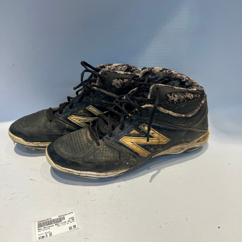Used New Balance REV LITE RC METAL BB/SB Cleats Black Senior 10 11878-S000023979 Vist Large View of Product Image Which is Used New Balance REV LITE RC METAL BB/SB Cleats Black Senior 10