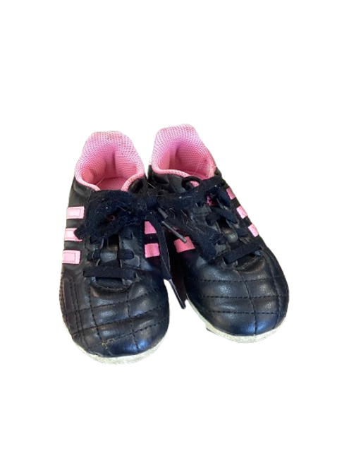 Vist Large View of Product Image Which is Used Adidas Soccer Cleats Black Youth 09.5