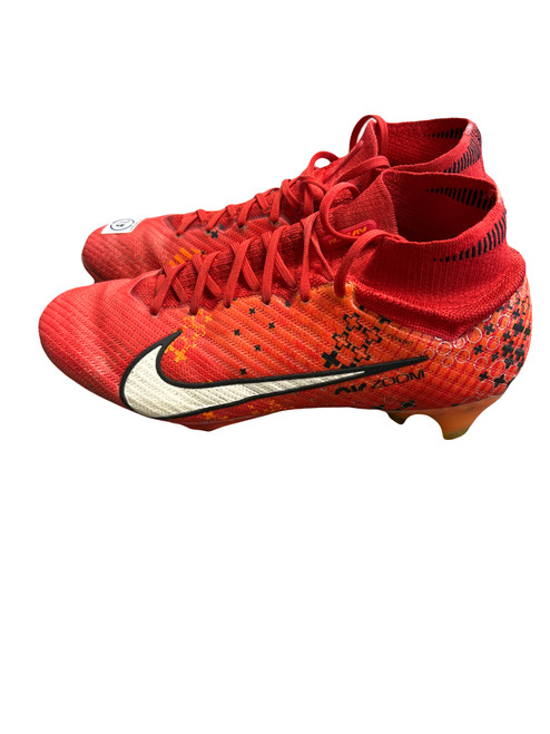 Vist Large View of Product Image Which is Used Nike Mercurial Air Zoom Soccer Cleats SZ 7.5