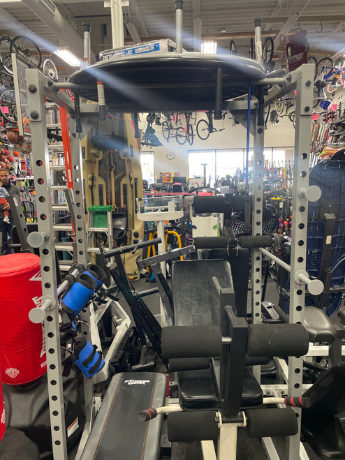 Vist Large View of Product Image Which is Used Body Solid SQUAT RACK Home Gym No Plates