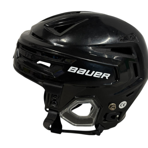 Vist Large View of Product Image Which is Used Bauer REAKT 150 Hockey Helmet Black SM