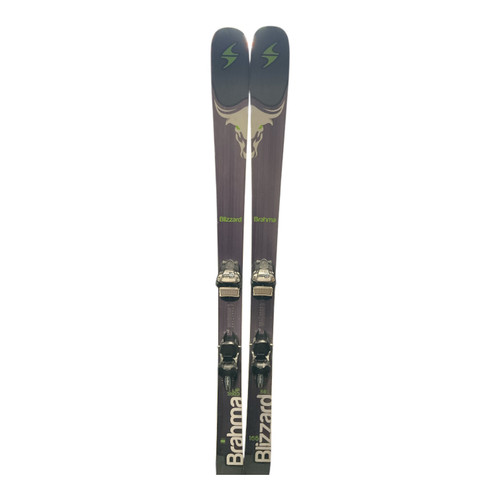 Vist Large View of Product Image Which is Used Blizzard BRAHMA Mens DH Ski/Binding Black 166 cm