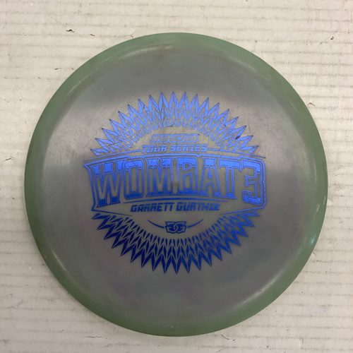 Vist Large View of Product Image Which is Used Innova STAR WOMBAT3 Disc Golf Mid Range Grey 180g