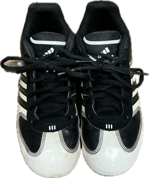 Vist Large View of Product Image Which is Used Adidas BB/SB CLEATS BB/SB Cleats Black And White Junior 03
