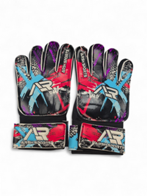 Vist Large View of Product Image Which is NEW ARSH SPORTS SOCCER GOALIE GLOVES Soccer Goalie Gloves Red 2