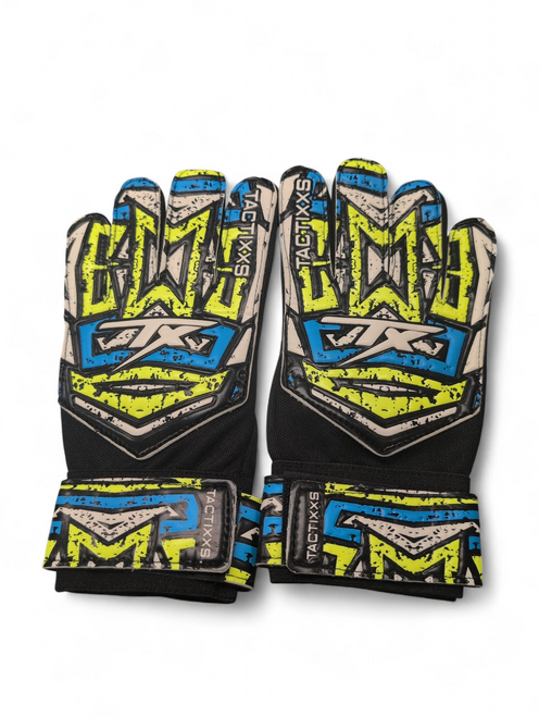 Vist Large View of Product Image Which is NEW TACTIXXS SOCCER GOALIE GLOVES Soccer Goalie Gloves Yellow 8