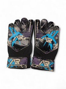 Vist Large View of Product Image Which is NEW ARSH SPORTS SOCCER GOALIE GLOVES Soccer Goalie Gloves Purple 6