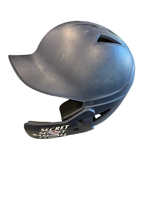 Vist Large View of Product Image Which is Used Champro HELMET W/ JAW GUARD Batting Helmet No Mask Navy Blue MD