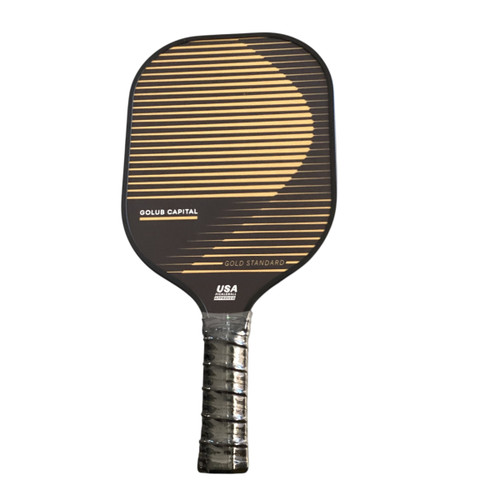 Vist Large View of Product Image Which is Used USA GOLD STANDARD Pickleball Racquet Black