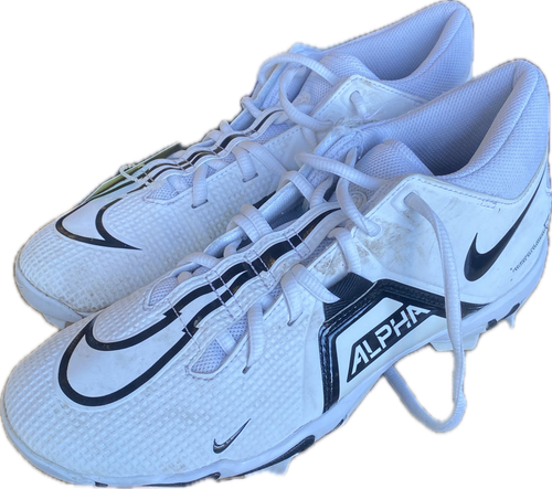 Vist Large View of Product Image Which is Used Nike Adult FB Cleats White Senior 8