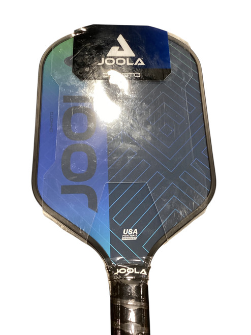 Vist Large View of Product Image Which is Used JOOLA OKKOTO Pickleball Racquet Navy Blue