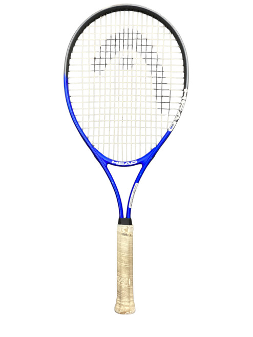 Vist Large View of Product Image Which is Used Head CONQUEST TI Adult Tennis Racquet Royal Blue Unknown