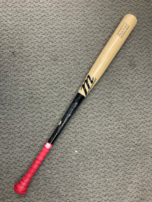 Used Marucci NC23-M PRO MODEL BB/SB Wood Bat 34" 10874-S000260772 Vist Large View of Product Image Which is Used Marucci NC23-M PRO MODEL BB/SB Wood Bat 34"