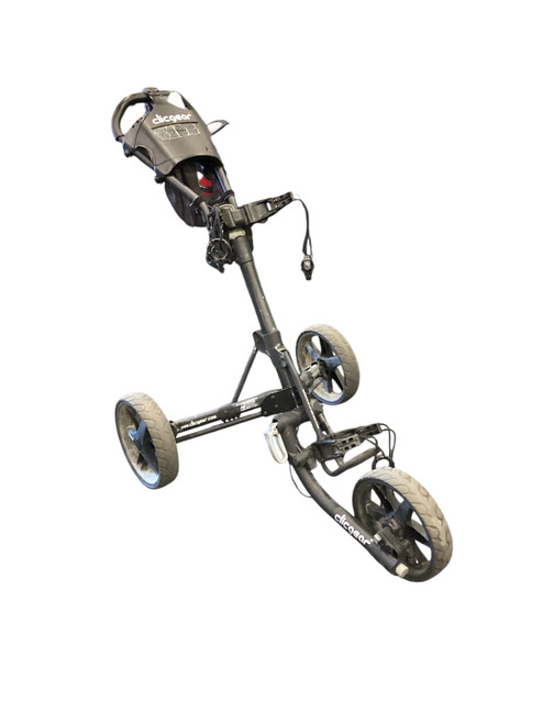 Vist Large View of Product Image Which is Used Clicgear 3 WHEEL PUSH CART Golf Cart 3 Wheel