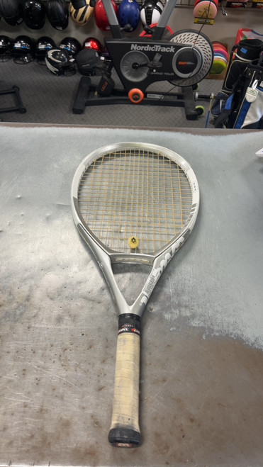 Vist Large View of Product Image Which is Used Wilson NCODE N1 Adult Tennis Racquet White 4 3/8"