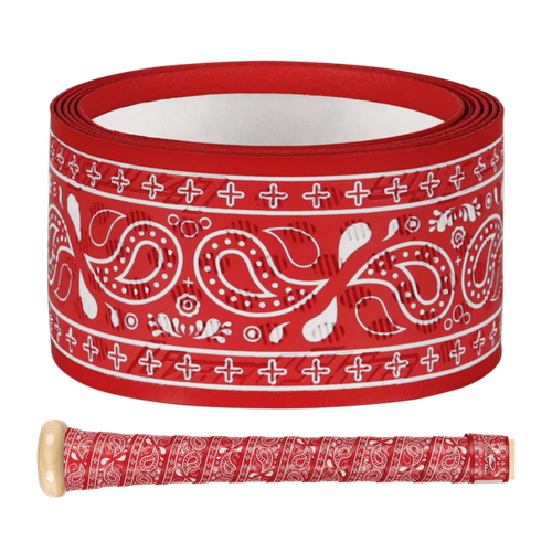 Vist Large View of Product Image Which is New Lizard Skins DSP Ultra Baseball and Softball Bat Grip Tape Crimson Bandit- 1.1mm Thickness