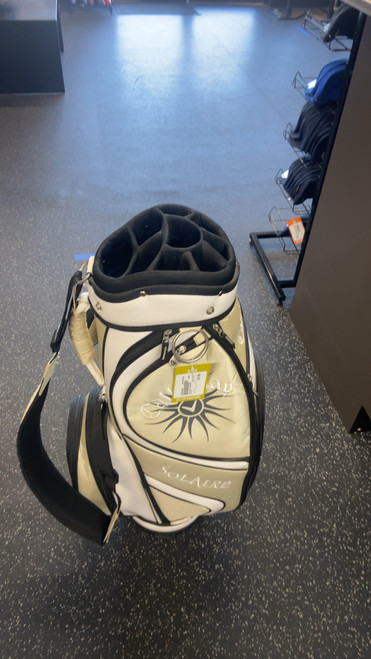 Used Callaway SOLAIRE Mens Stand Bag White 11831-S000030869 Vist Large View of Product Image Which is Used Callaway SOLAIRE Mens Stand Bag White