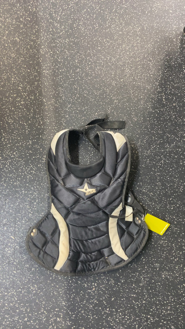 Vist Large View of Product Image Which is Used All Star ALL STAR CHEST PROTECTOR Catchers Chest Protector Black Intermed