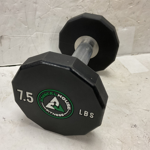 Vist Large View of Product Image Which is Used Animal House Fitness Dumbbell Black 7.5 lb
