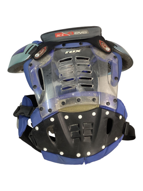 Vist Large View of Product Image Which is Used Fox AIRFRAME Mens Roost Protector Royal Blue