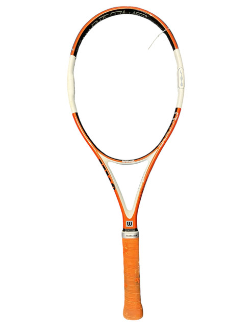 Used Wilson WILSON NCODE NTOUR Adult Tennis Racquet Orange 4 1/4" 11892-S000023696 Vist Large View of Product Image Which is Used Wilson WILSON NCODE NTOUR Adult Tennis Racquet Orange 4 1/4"
