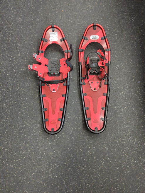 Vist Large View of Product Image Which is Used Snowshoes Mens Red 30"