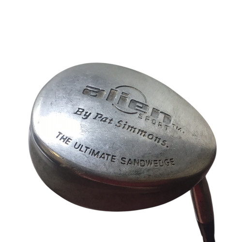 Used Alien THE ULTIMATE SAND WEDGE Golf Wedge Mens RH Sand Wedge Vist Large View of Product Image Which is Used Alien THE ULTIMATE SAND WEDGE Golf Wedge Mens RH Sand Wedge