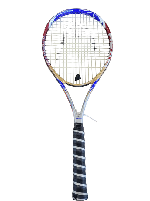 Vist Large View of Product Image Which is Used Head Racquet TI TORNADO RACKET Adult Tennis Racquet None 4 3/8"