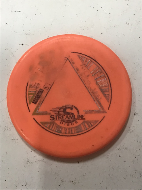 Vist Large View of Product Image Which is Used Streamline NEUTRON STABILIZER Disc Golf Mid Range Orange 174g