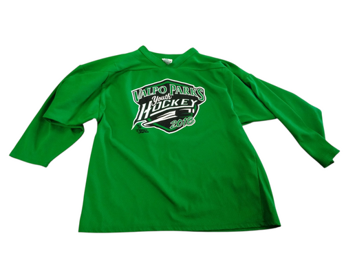 Vist Large View of Product Image Which is Used Hockey Practice Jersey Green MD