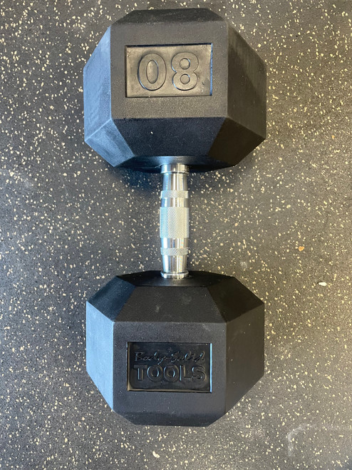 Vist Large View of Product Image Which is Used Hex Dumbbell (Each) 80 lb