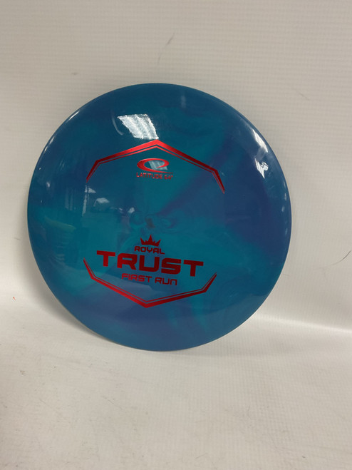 Used Latitude 64 ROYAL TRUST GRAND Disc Golf Mid Range Royal Blue 11882-S000016333 Vist Large View of Product Image Which is Used Latitude 64 ROYAL TRUST GRAND Disc Golf Mid Range Royal Blue