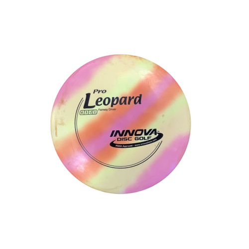 Vist Large View of Product Image Which is Used Innova LEAPORD Disc Golf Driver Yellow