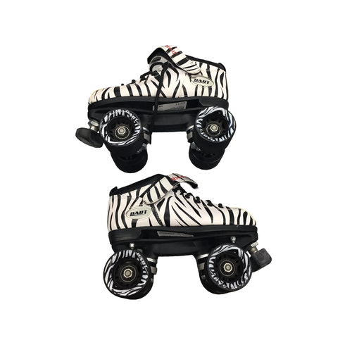 Vist Large View of Product Image Which is Used Riedell DART Senior Roller Quad Skates Black Senior 4