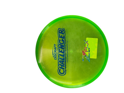 Used Discraft DISCCRAFT CHALLENGER Z-FLX PUTTER Disc Golf Putter Green 11838-S000048159 Vist Large View of Product Image Which is Used Discraft DISCCRAFT CHALLENGER Z-FLX PUTTER Disc Golf Putter Green