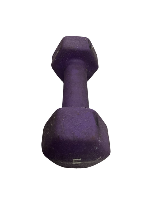 Vist Large View of Product Image Which is Used Hex Dumbbell (Each) 5 lb