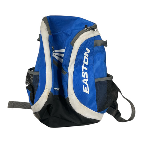 Vist Large View of Product Image Which is Used Easton BACKPACK BB/SB Player Carry Bag Royal Blue