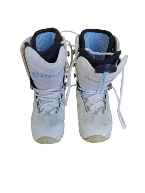 Vist Large View of Product Image Which is Used ThirtyTwo PROSPECT WOMENS LACE UP BOOTS Womens Snowboard Boots White Senior 7