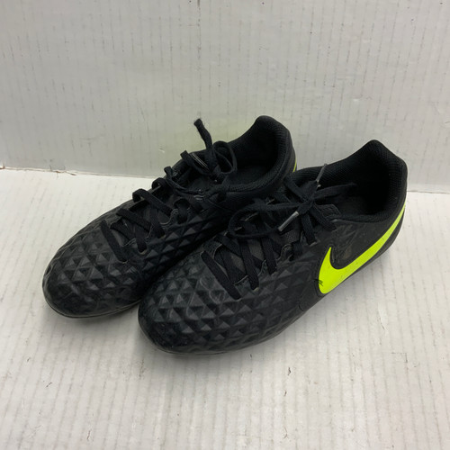 Vist Large View of Product Image Which is Used Nike TIEMPO Soccer Cleats Black Junior 03.5